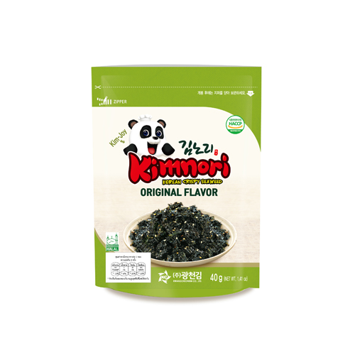 Kwangcheon Kimnori Jaban Flaked & Seasoned Seaweed – Original 40g