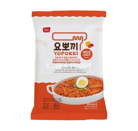 YP Yopokki Rapokki Pack – Sweet & Spicy 260g