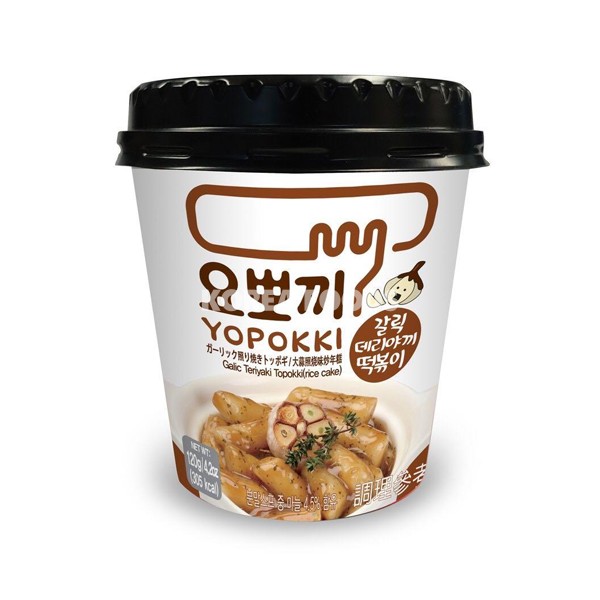 YP Yopokki Topokki Cup – Garlic Teriyaki 120g