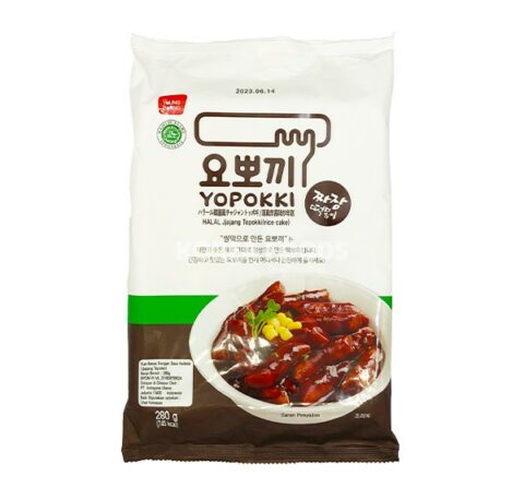 YP Yoppokki Topokki Pack – Jjajang 2 portion (Halal) 280g
