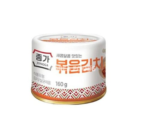 Jongga Roasted Kimchi Can 160g