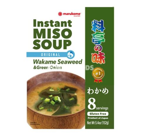 Marukome Instant Miso Soup Wakame Pk8 152g