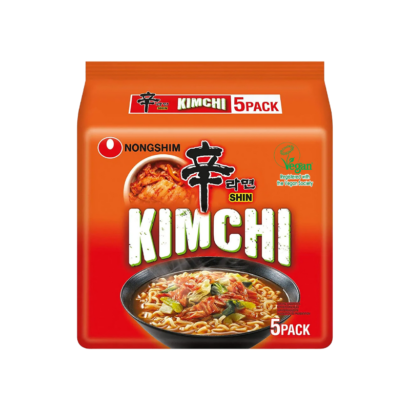 Nongshim Shin Kimchi Ramyun Multi 120g Pk5